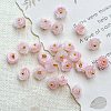 Two Tone Transparent Resin Charms RESI-CJC0023-19D-1