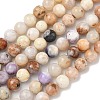 Natural Purple Opal Beads Strands G-L642-B21-6mm-2