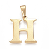 304 Stainless Steel Pendants STAS-F106-95G-H-1