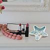 Porcelain Jewelry Dish Tray DJEW-WH0009-27-6