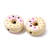 Handmade Porcelain Enamel Beads PORC-K003-09N-2