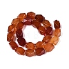 Dyed Natural Red Agate Beads Strands G-Q608-11C-3