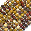 Natural Mookaite Beads Strands G-K389-E53-01-1