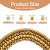 4 Strands 4 Styles Electroplated Non-magnetic Synthetic Hematite Beads Strands G-CW0001-12G-3