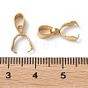 201 Stainless Steel Pendant Pinch Bails X-STAS-P223-16G-B-3