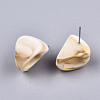 Opaque Resin Stud Earrings X-EJEW-T012-07-A01-3