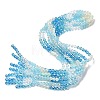 Electroplate Glass Beads Strands EGLA-D300-06-6mm-17-1