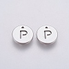 304 Stainless Steel Charms STAS-P212-15P-11-1