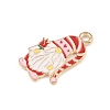Valentine's Day Alloy Enamel Pendants ENAM-I084-01KCG-34-2