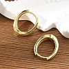 Brass Huggie Hoop Earrings EJEW-C502-11G-2