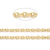 Brass Textured Cable Chains CHC-G016-08G-2