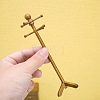 Wood Coat Hanger Miniature Ornaments PW-WG4DDD9-01-2