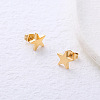Stainless Steel Star Stud Earrings OG4503-2-2