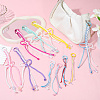 2Bags 2 Styles Korean Waxed Polyester Cord Pendant Decorations HJEW-SC0003-03-4