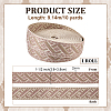 Vintage Jacquard Polyester Ribbon OCOR-WH0109-334A-2
