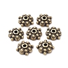 Tibetan Style Alloy Caps LS-MLF0664Y-1