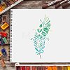 Plastic Reusable Drawing Painting Stencils Templates Sets DIY-WH0172-311-6