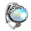 SHEGRACE 925 Sterling Silver Adjustable Rings JR829I-1