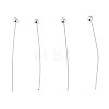 Brass Head Pins KK-H258-09B-S-2