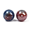 Luminous Transparent Resin Inner Flower Beads RESI-C070-09-4