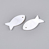 Natural Freshwater Shell Pendants BSHE-T014-29-2