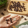 Wood European Beads WOOD-TA0003-09D-6