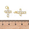 Easter Religion Brass Micro Pave Clear Cubic Zirconia Pendants KK-T085-18B-G-3