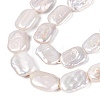 Natural Baroque Pearl Keshi Pearl Beads Strands PEAR-S020-D15-4