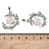 Natural Rose Quartz Pendants G-B194-01P-09-3