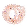 Transparent Glass Beads Strands EGLA-N021-4mm-05-2