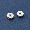 925 Sterling Silver Beads STER-D300-24S-04-2