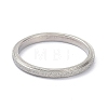 2mm Matte Plain Dome Finger Ring for Girl Women RJEW-C012-01A-P-2
