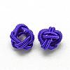Handmade Braided Nylon Thread Rings NWIR-Q007-16-2