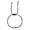 Adjustable Polyester Cord Braided Bracelets EW2287-1-1
