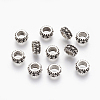 Tibetan Style Alloy European Beads MPDL-7610-AS-NR-1