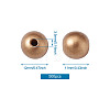 Spray Painted Natural Wood Beads WOOD-TA0002-25B-02-17