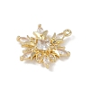 Christmas Theme Brass Micro Pave Cubic Zirconia Pendants LS-KK-Z065-01-02G-2