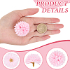 20Pcs Chrysanthemum Flower Ornaments AJEW-CN0003-07B-6