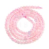 Natural Morganite Beads Strands G-O166-25-4mm-3