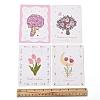 40 Sheets 4 Styles Paper Invitations Greeting Card AJEW-FS0001-26-5