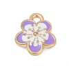 Alloy Enamel Pendants FIND-Z070-05G-06-1
