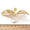 Alloy Finger Rings for Women RJEW-L127-01G-5