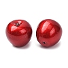 Spray Paint Opaque Resin Beads RESI-C073-02A-2