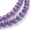 Natural Amethyst Beads Strands G-C073-10mm-3-3
