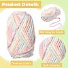 Soft Crocheting Polyester Yarn YCOR-FZC0001-01B-3