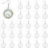 60Pcs 304 Stainless Steel Earring Hooks STAS-BBC0009-93D-1