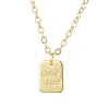 Brass Pendant Necklaces NJEW-JN04797-1