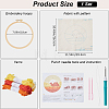 Punch Embroidery Starter Kits DIY-WH20007-13A-2
