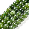 Dyed Natural Malaysia Jade Beads Strands G-G021-02C-13-1