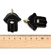 Natural Obsidian Carved Pendants GG-CBA4625-03G-03-3